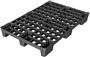Paleta plastikowa 1200x800mm, ażurowa, gniazdowa