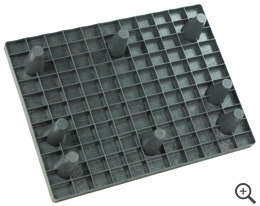Półpaleta gniazdowa 800x600mm od spodu